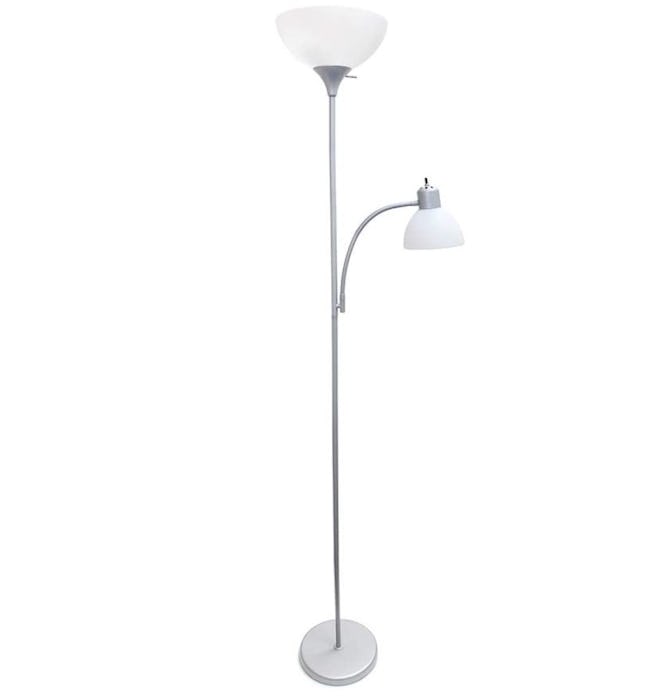 Simple Designs Home Simple Designs Floor Lamp with Reading Light