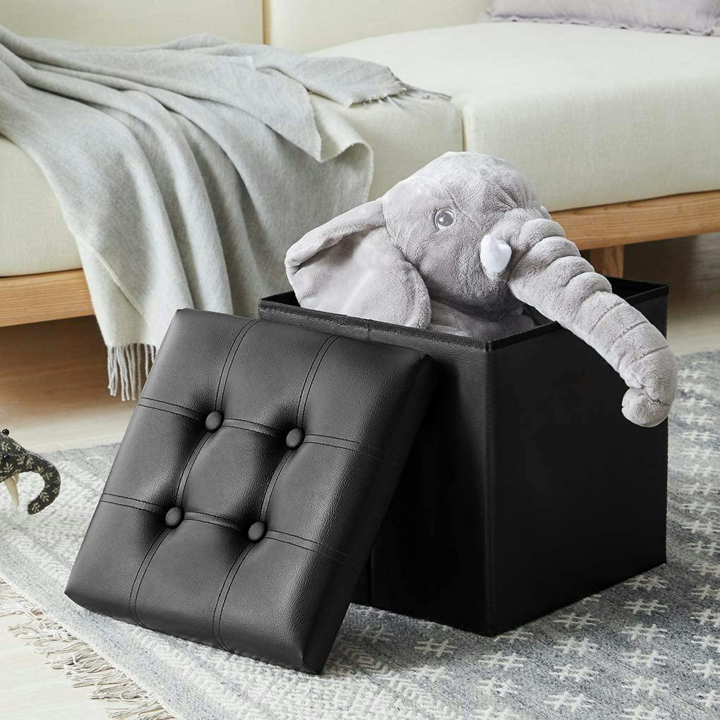 YOUDENOVA Ottoman Footrest Stool with Storage