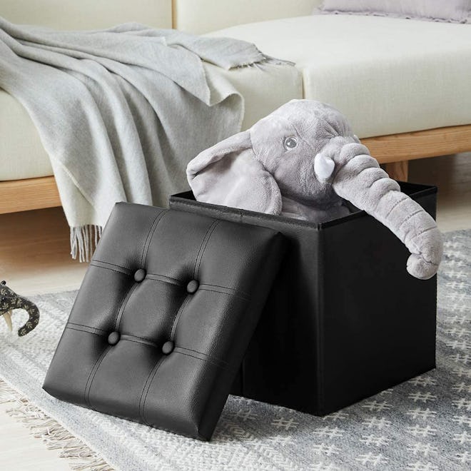YOUDENOVA Ottoman Footrest Stool with Storage