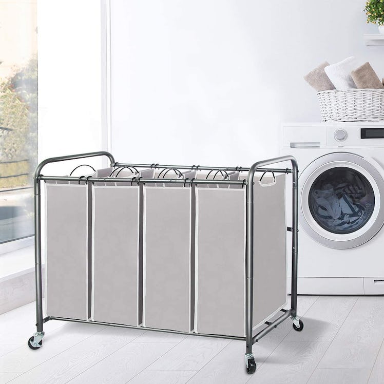 STORAGE MANIAC 4 Section Laundry Sorter