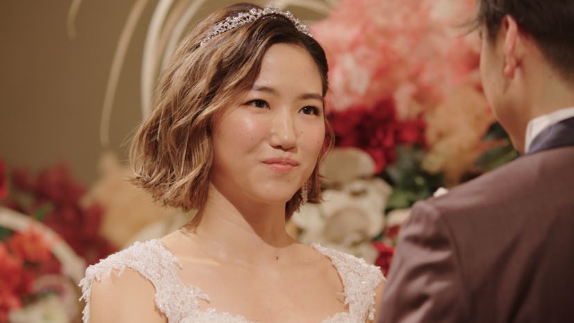 Midori marries Wataru in 'Love is Blind: Japan.' 