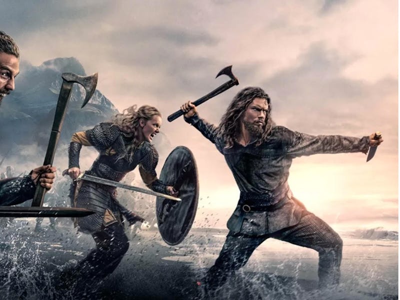 An insert from 'Vikings: Valhalla' trailer