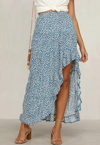 BTFBM High-Low Maxi Skirt