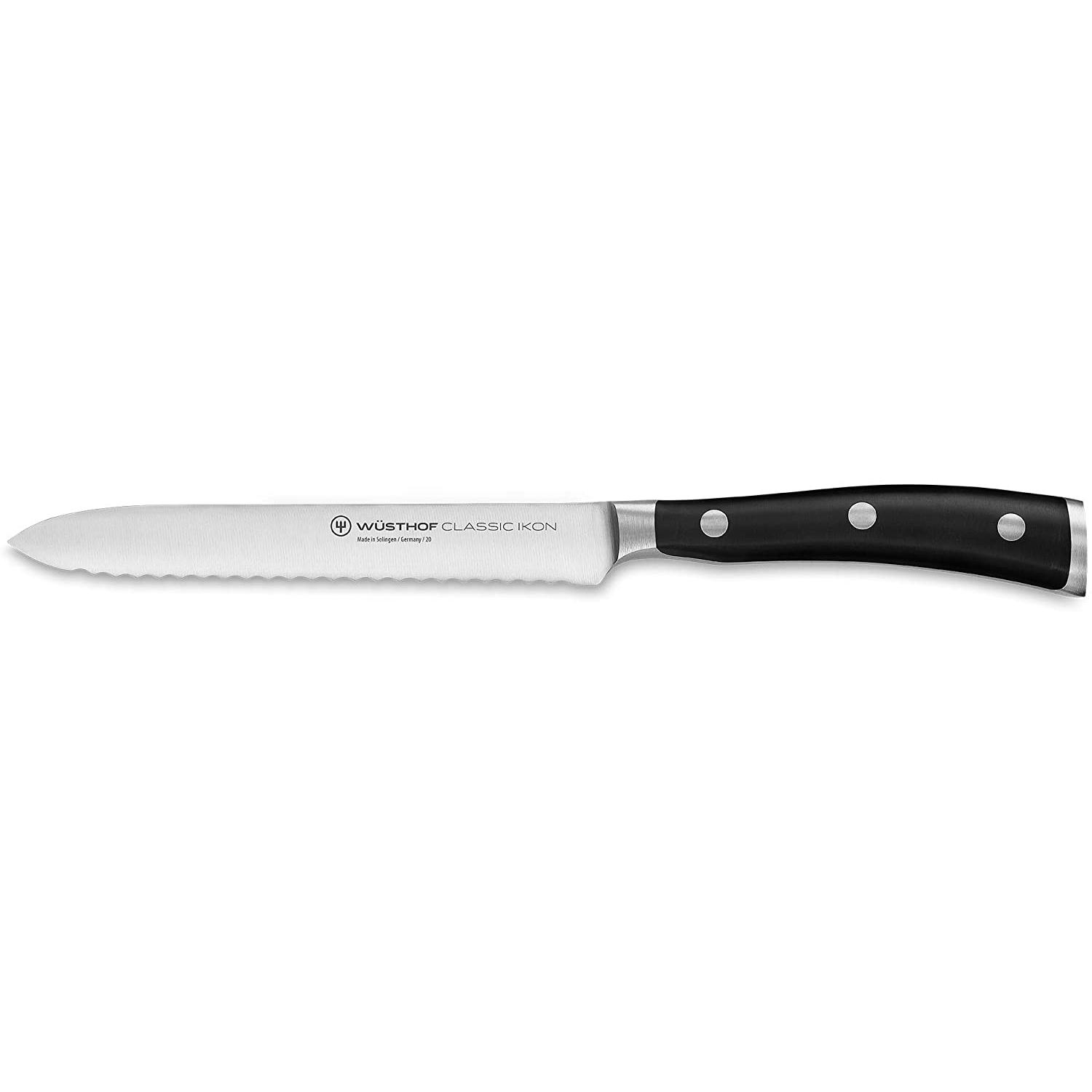 The 8 Best Kitchen Utility Knives   6a2c528c 1875 4f1b Ad37 3e32fb8cafdd Wusthof Classic Ikon 5 Inch Serrated Utility Knife 