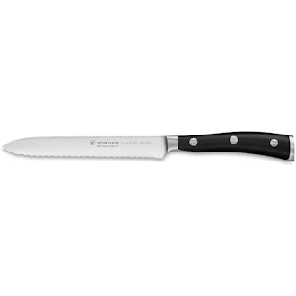 Wüsthof Classic IKON 5-Inch Serrated Utility Knife