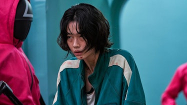 HoYeon Jung as Kang Sae-byeok in Squid Game