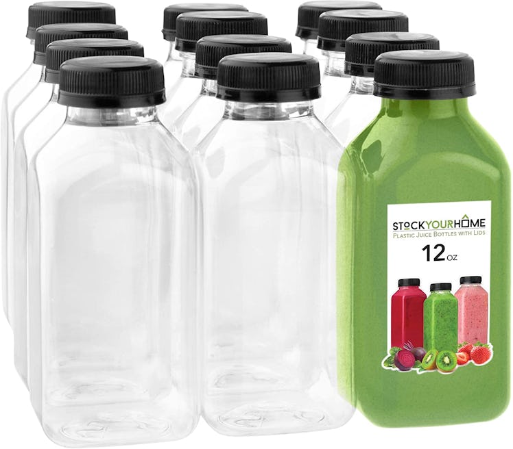 Stock Your Home Reusable Bottles (12-Pack) 