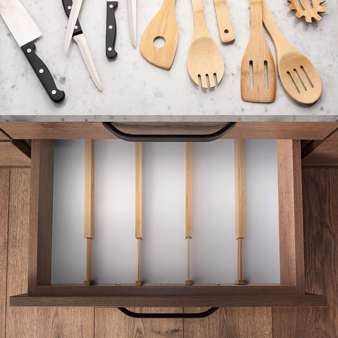 Homemaid Living Bamboo Drawer Dividers