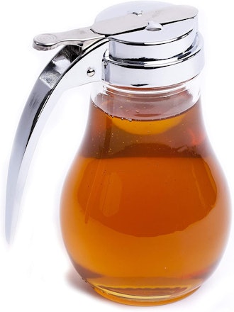eHomeA2Z Glass Honey Dispenser (14 Oz) 