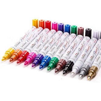 TFIVE Permanent Paint Pens (Set Of 12)