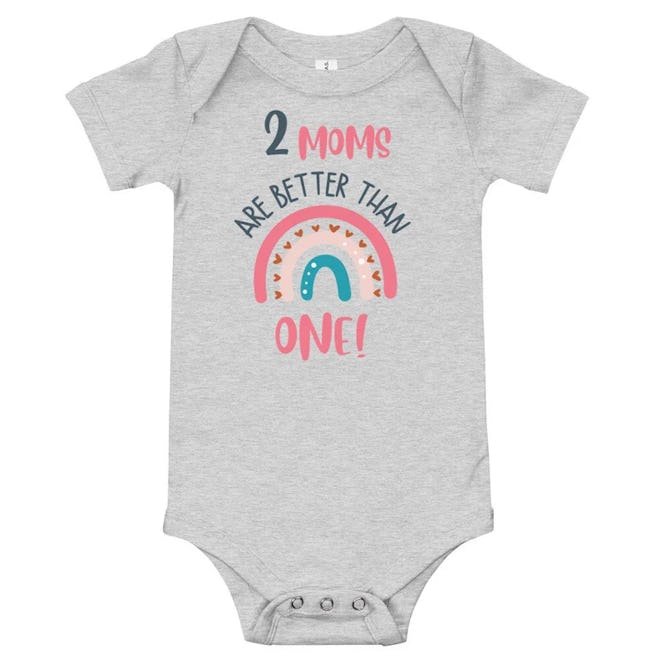 two moms are better than one onesie