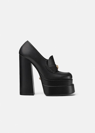 Versace Intrico Platform Loafers
