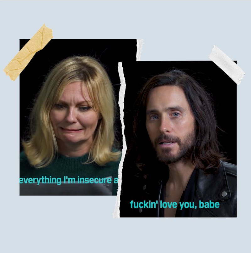 Kirsten Dunst and Jared Leto in W Magazine's "Lyrical Improv" video