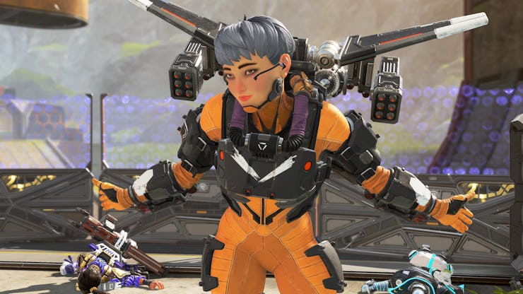 apex legends valkyrie smile screenshot