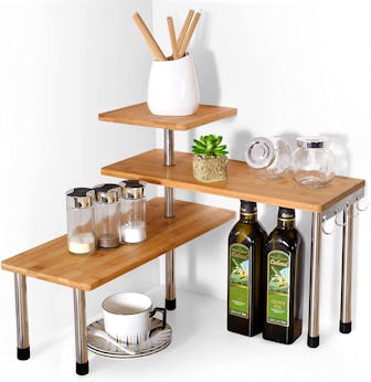 Ollieroo 3 Tier Corner Shelf