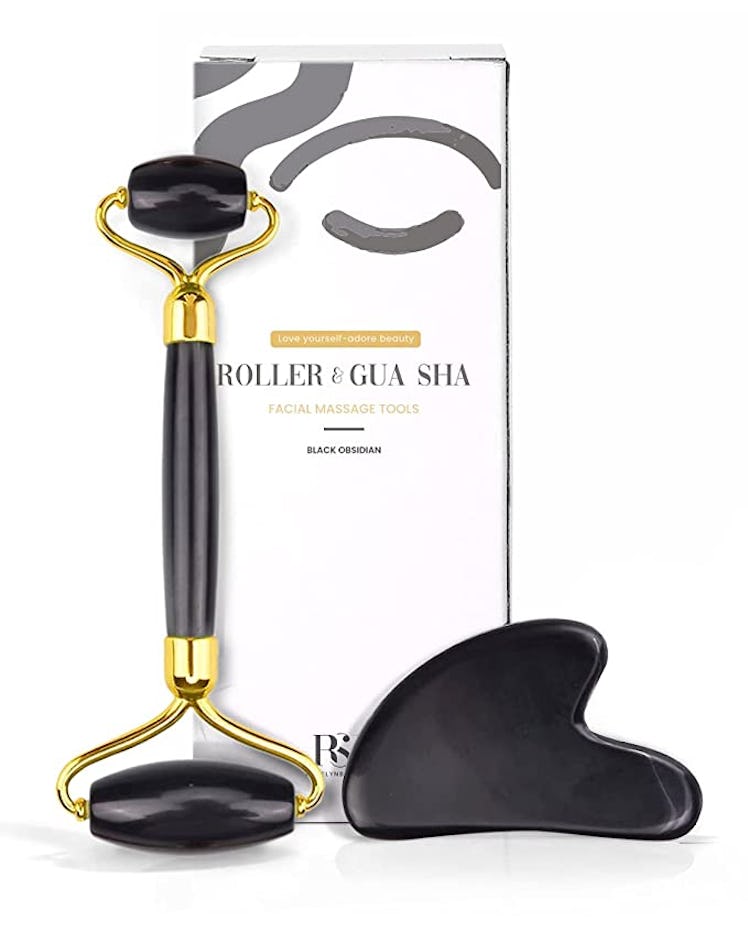 ROSELYNBOUTIQUE Jade Roller & Gua Sha Facial Tools