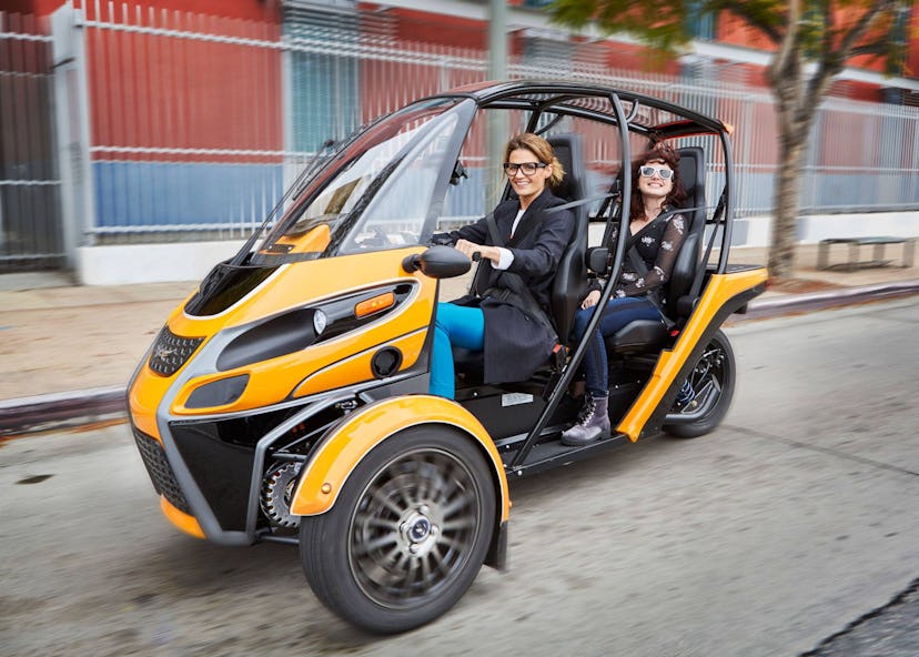 The Arcimoto FUV in action