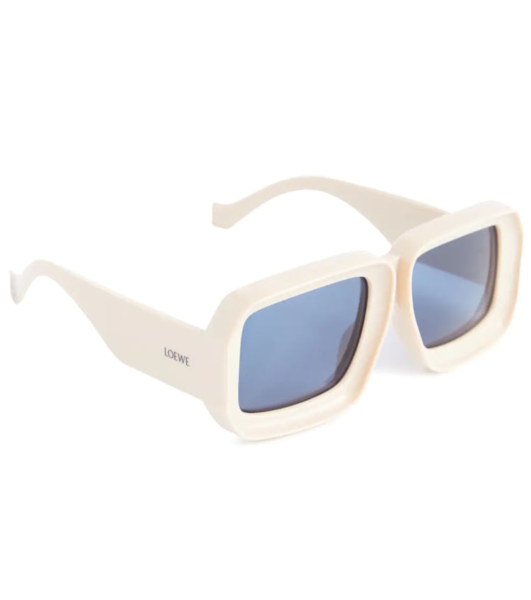 white square sunglasses 