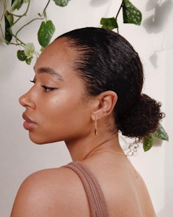 How To Use Olaplex 3 For A Glossy Slicked Back Bun