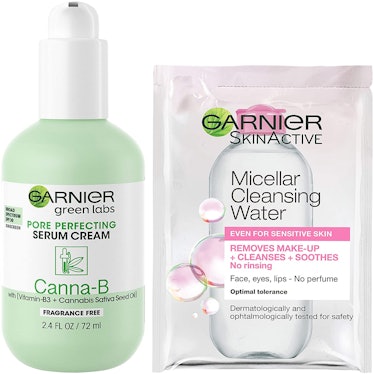 Garnier SkinActive Green Labs Canna-B Pore Perfecting Serum Cream 