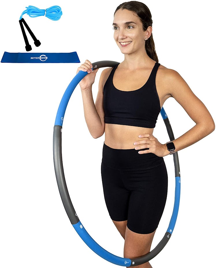 Better Sense Portable 2lb Weighted Hoola Hoop