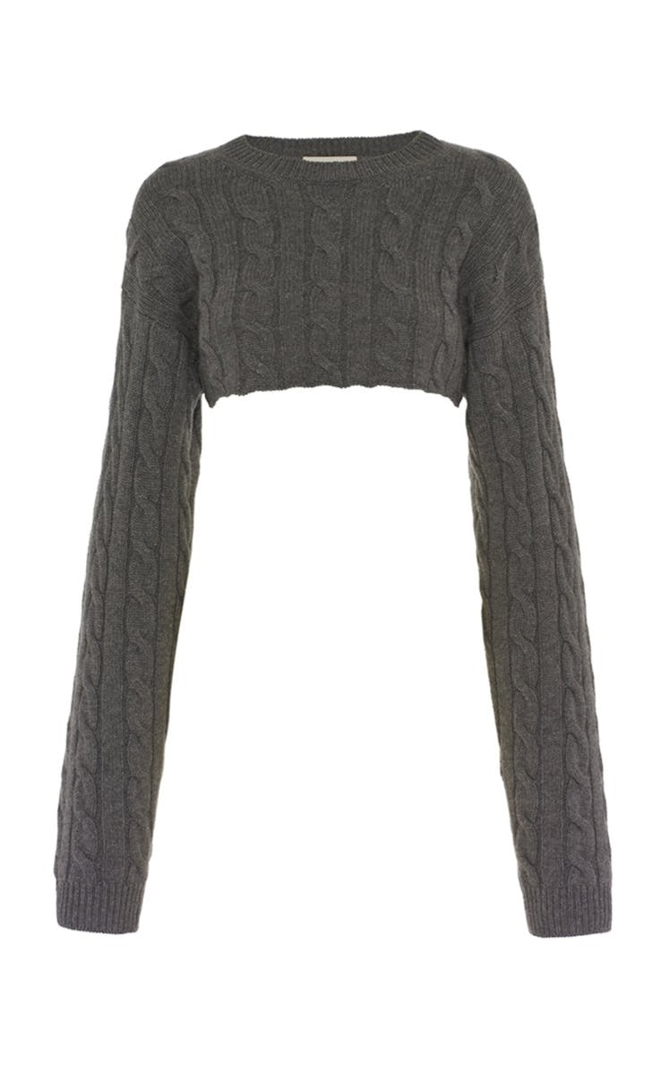 Miu Miu Cable Knit Sweater