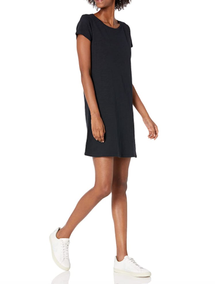  Daily Ritual Lived-In Cotton Crew Neck T-Shirt Dress 