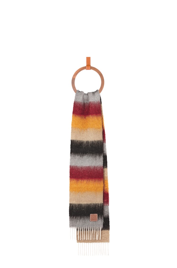 Loewe striped scarf.