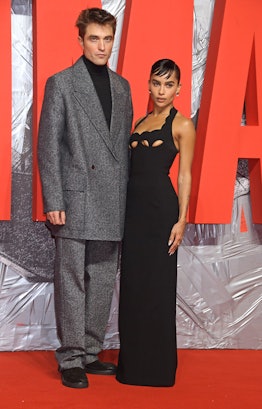 Robert Pattinson and Zoe Kravitz attend a special screening of The Batman in London