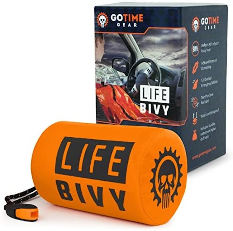 Go Time Gear Life Bivy Emergency Sleeping Bag 