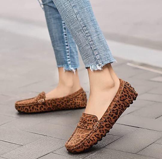 Osslue Suede Leather Penny Loafers