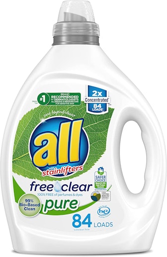 all  Free Clear Pure Liquid Laundry Detergent, 74 Oz.