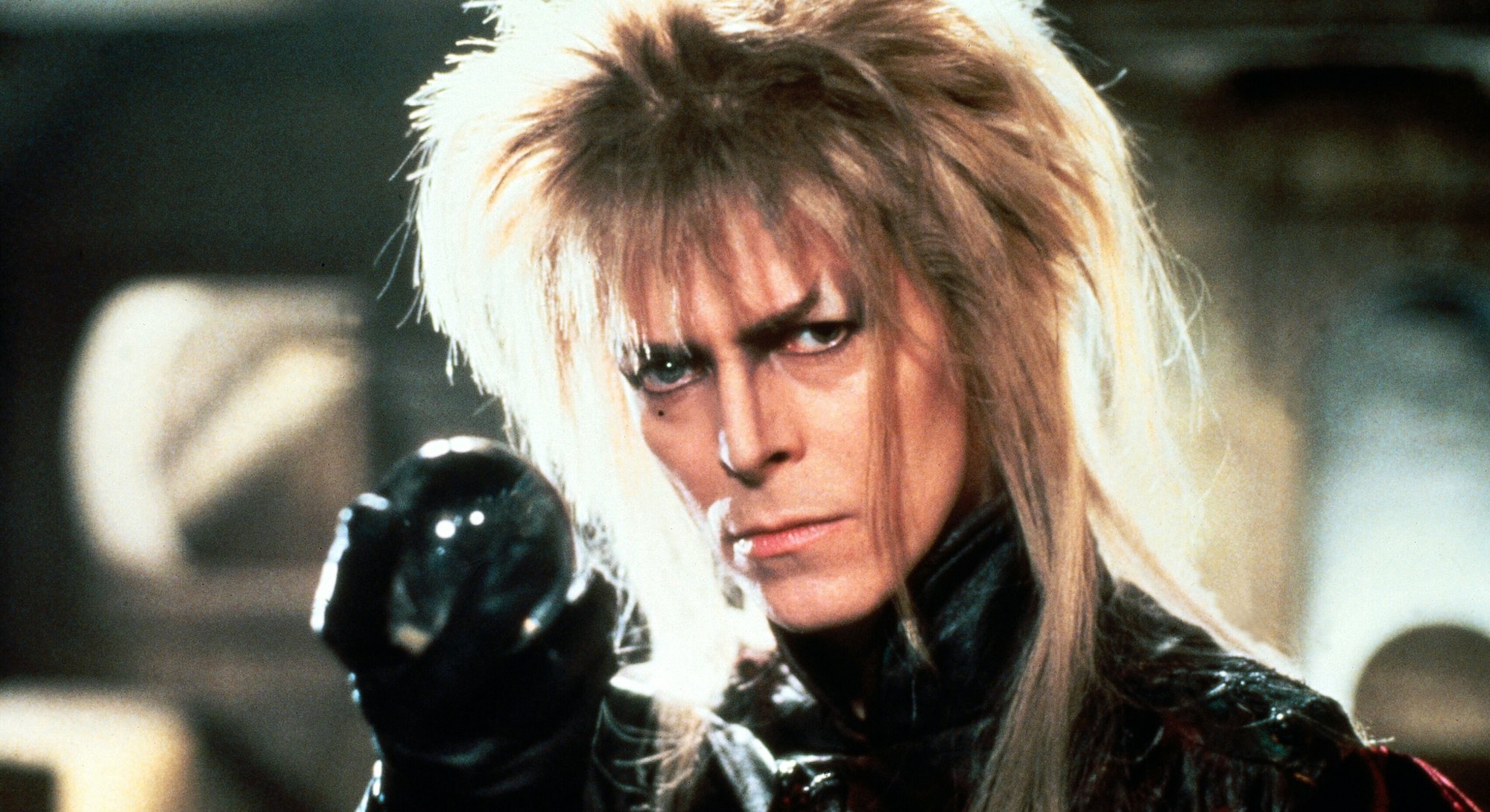 image of David Bowie in Labyrinth movie