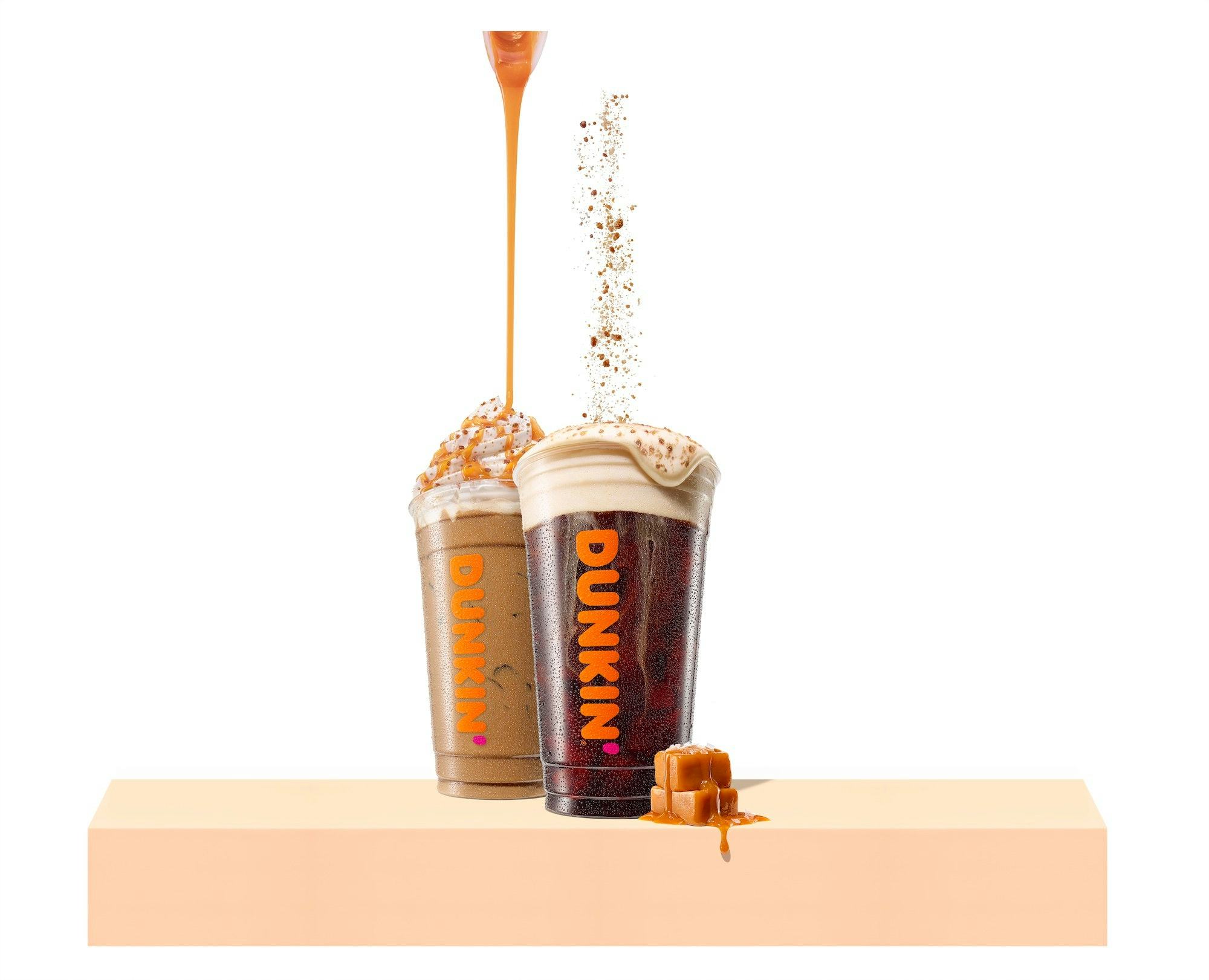 Dunkin's Spring 2022 menu is here, featuring the Shamrock Macchiato, Salted Caramel Cold Brew, and m...