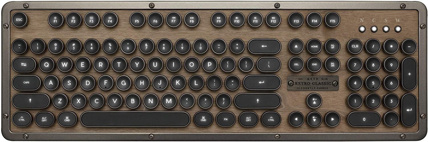 Azio Retro Classic Bluetooth Keyboard