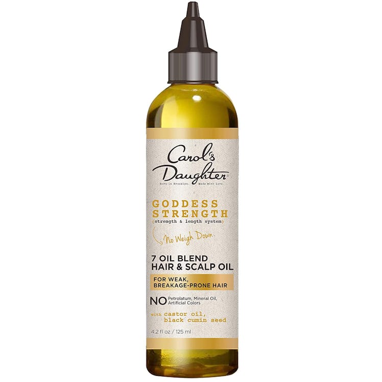 Carol’s Daughter Goddess Strength 7 Oil Blend Scalp & Hair Oil with Castor Oil and Black Seed Oil (4...