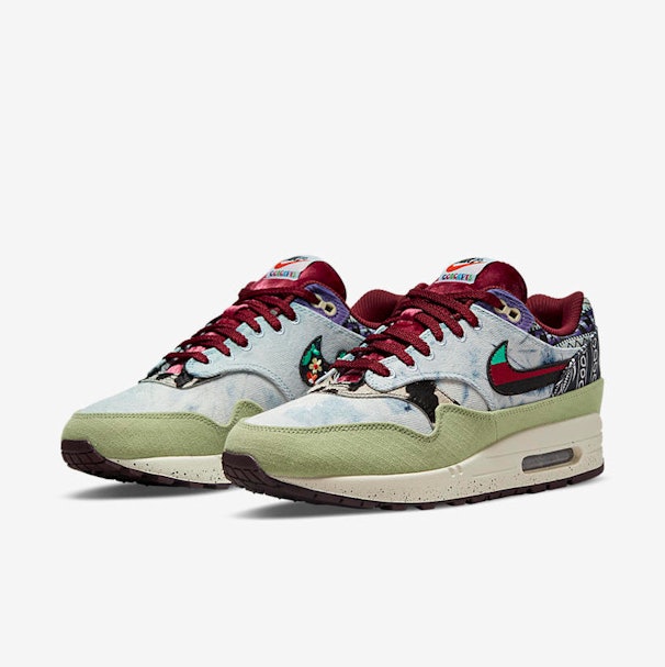Cariñoso harina arrebatar Nike's patchwork Concepts sneakers are its best Air Max 1 in years