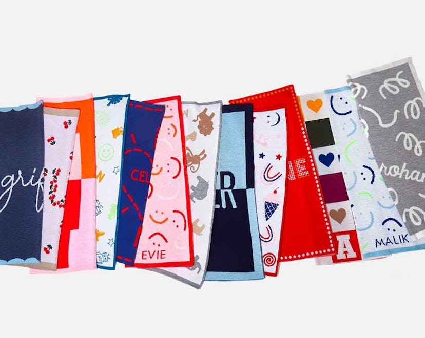 minibar kids personalized blankets from baublebar