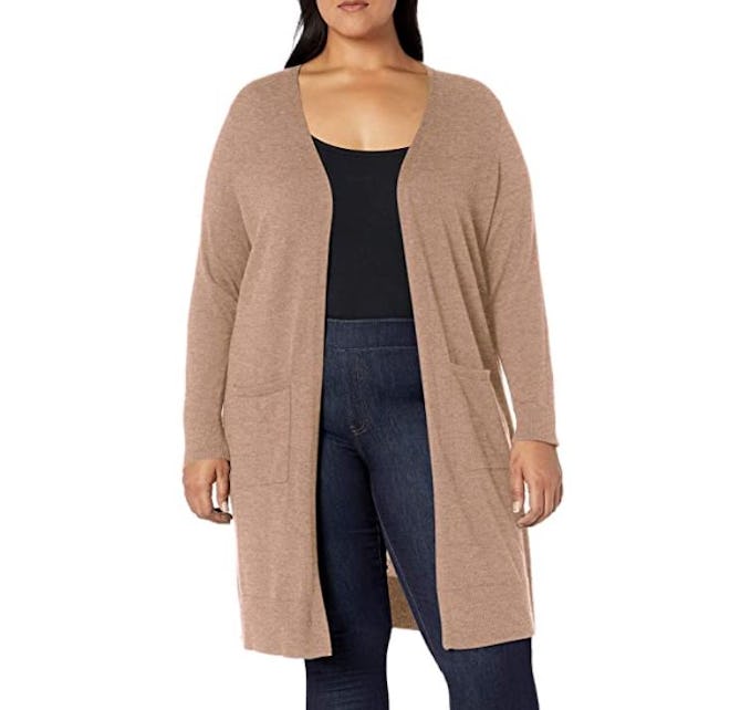 Amazon Essentials Plus Size Lightweight Cardigan Sweater