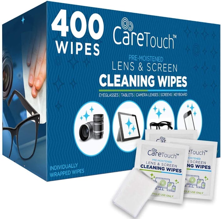 Care Touch Lens & Screen Cleaning Wipes