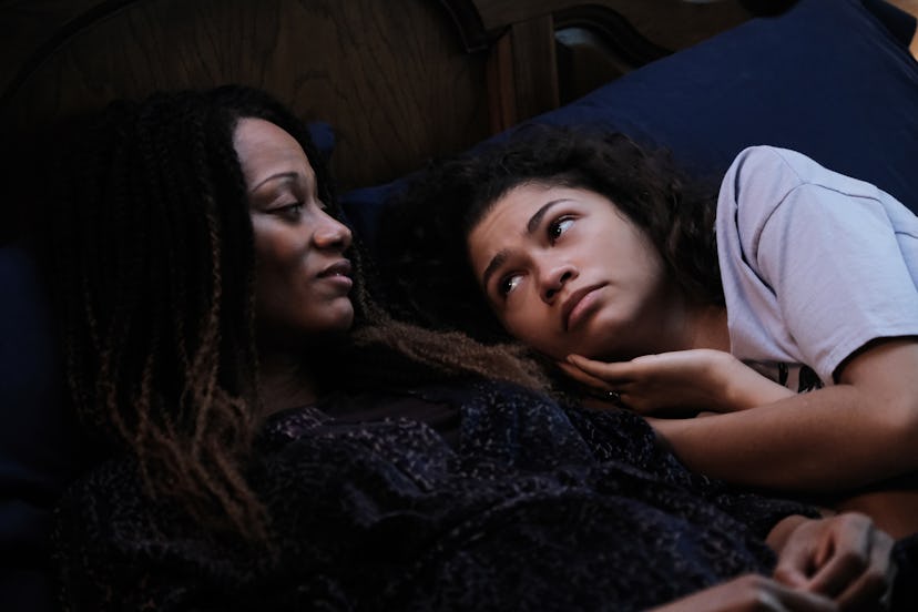 Leslie (Nika King) tells Rue (Zendaya) she has to leave on ‘Euphoria.'