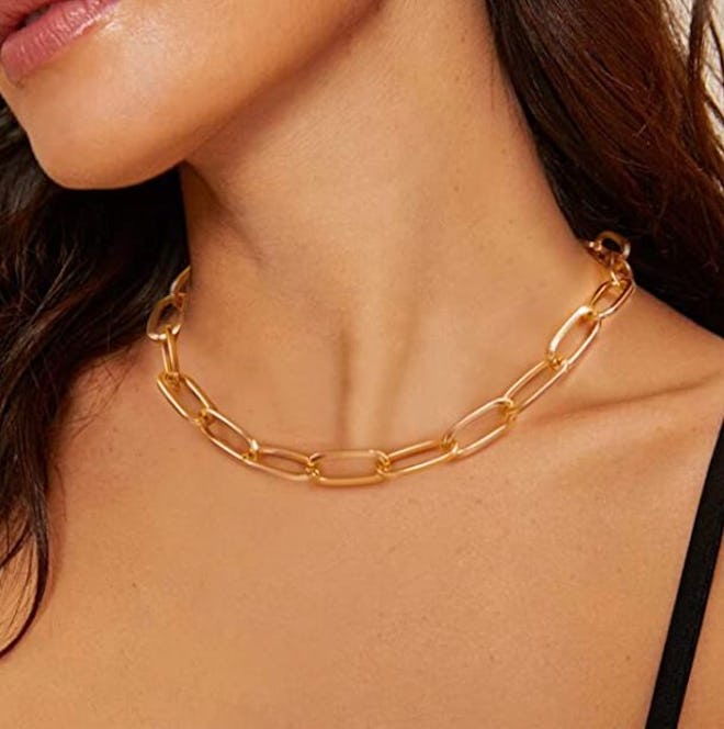 LANE WOODS Gold Chain Necklace 