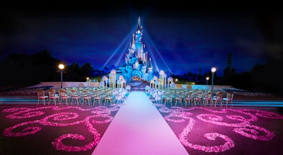 Through Disney's Fairy Tale Weddings you can have your wedding in front of Sleeping Beauty Castle at...