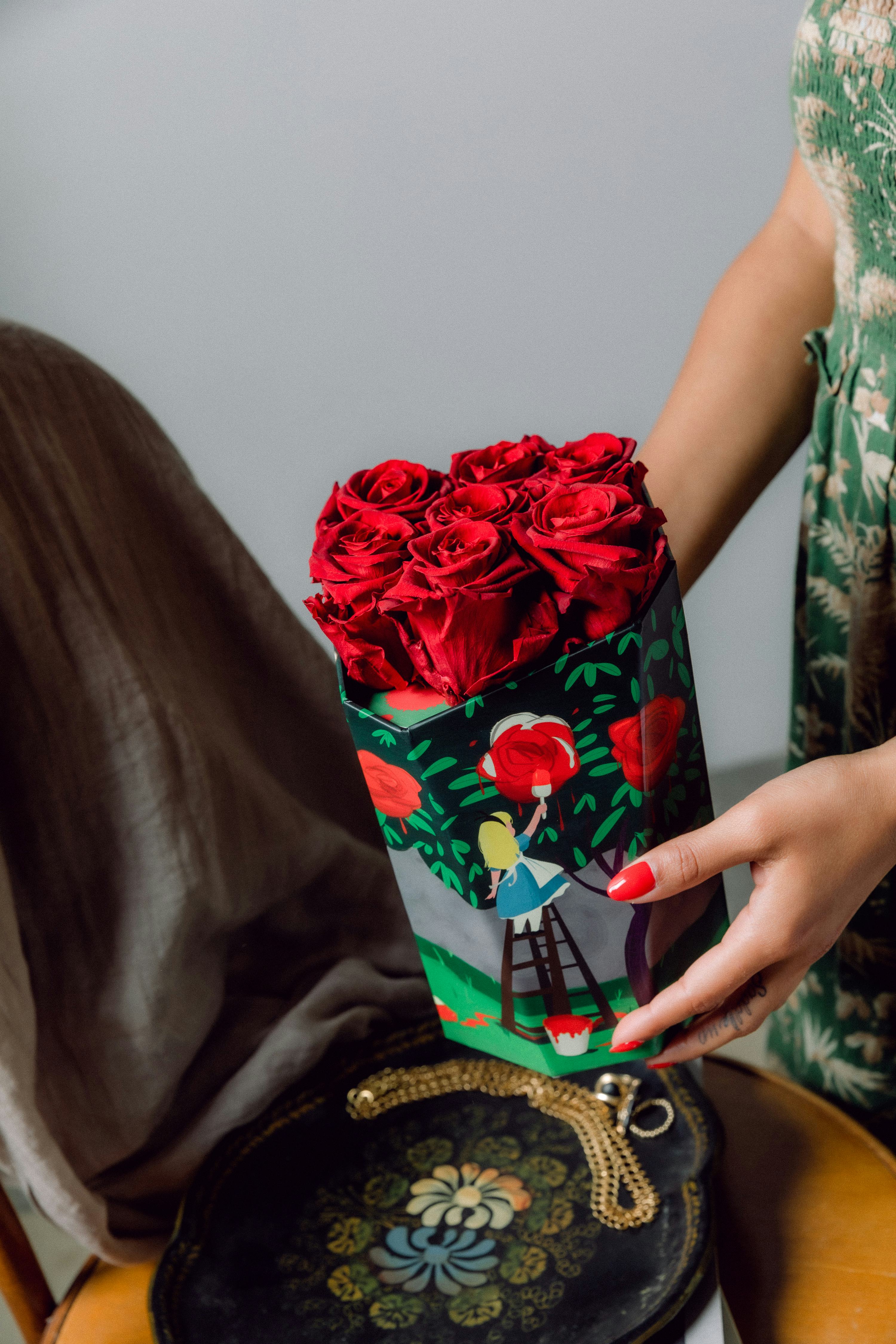 Disney flower bouquets inspired by different movies and characters are available at Roseshire.