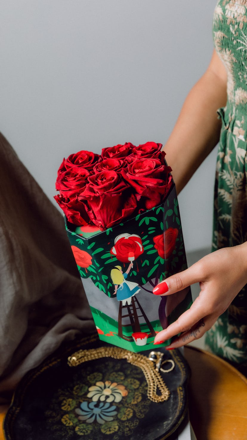 Disney flower bouquets inspired by different movies and characters are available at Roseshire.