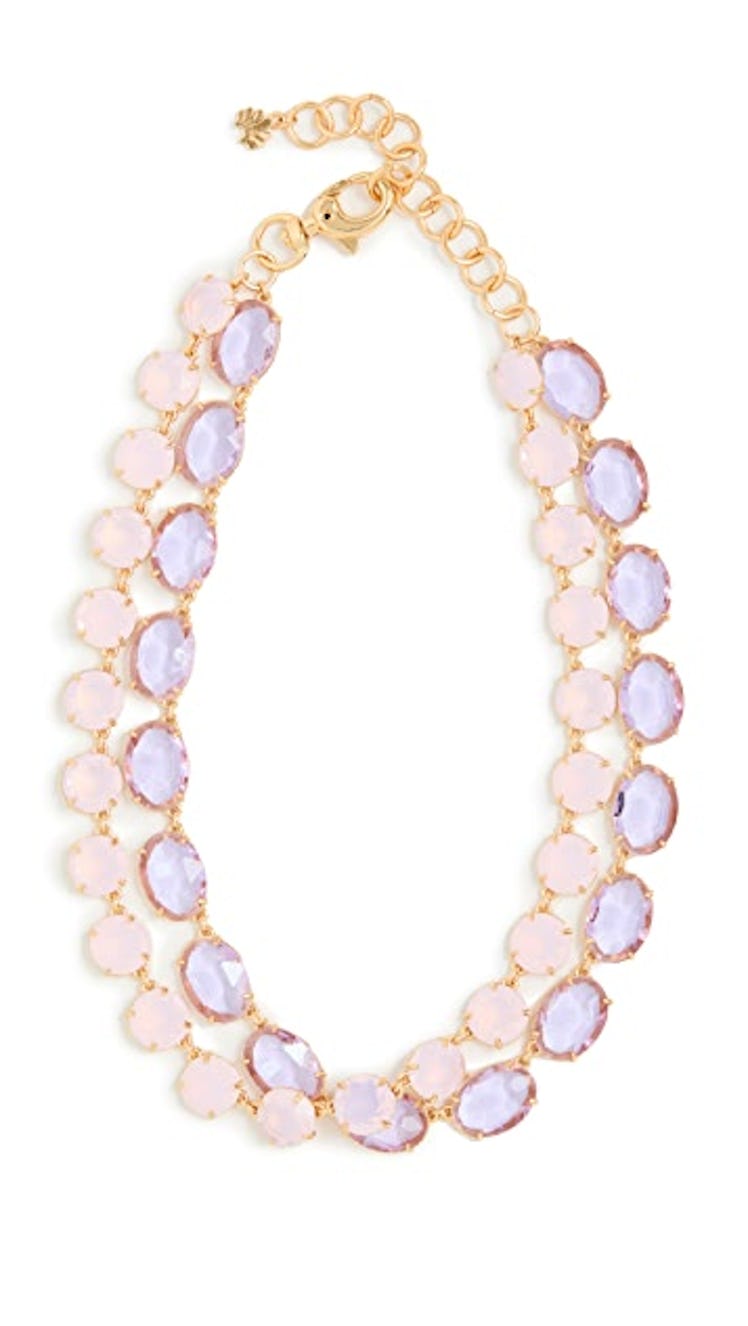 Lele Sadoughi Crystal Necklace  