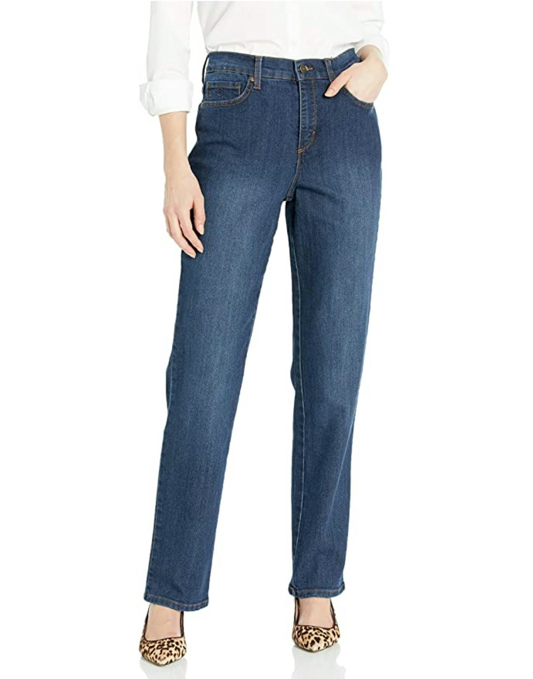 GLORIA VANDERBILT Amanda High Rise Tapered Jean