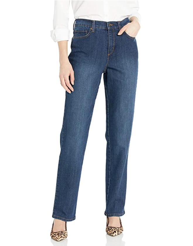 GLORIA VANDERBILT Amanda High Rise Tapered Jean