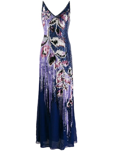 Emilio Pucci Sequin Embellished Peony Dress