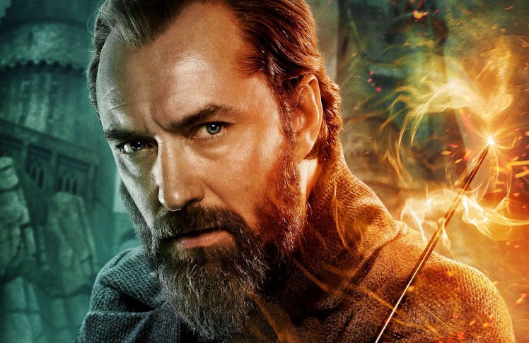 Jude Law as Dumbledore in 'Fantastic Beasts 3'